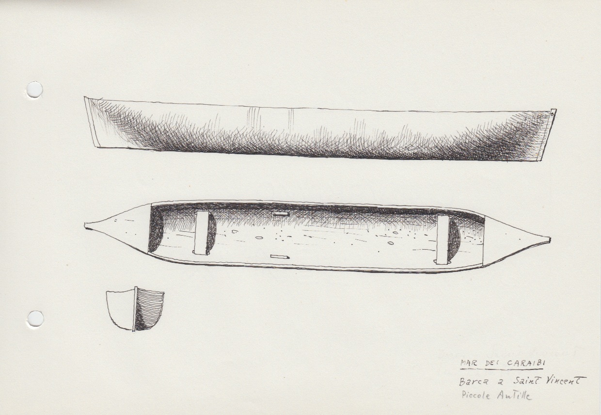 191 Mar dei Caraibi - barca a Saint Vincent - Piccole Antille